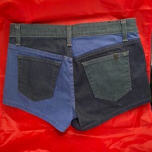 Joe's Jean Shorts Colorblock Color Block Retro  -- Size 27